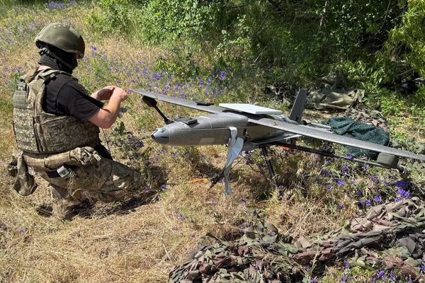 Ukraine strikes satellite centre in Moscow for second time in large overnight drone attack
