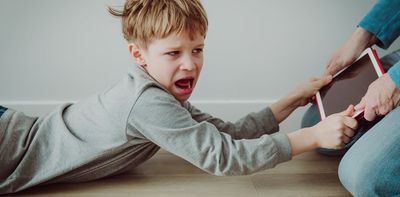 Why turning off screens is so hard for children – and four tips to make it easier
