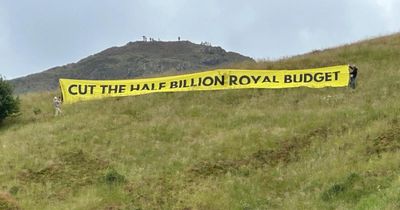 Members of royal family confronted by two separate protests in Scotland