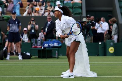 Naomi Osaka turns more heads with latest Wimbledon walk-on outfit