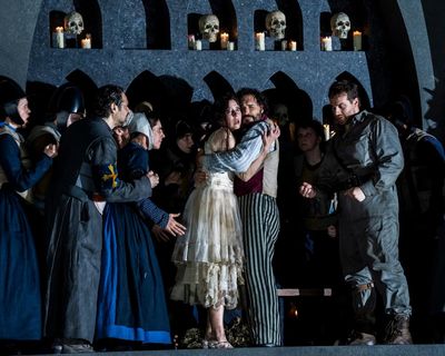 I Puritani review – Oropesa dazzles in Jones’s engaging Bellini staging