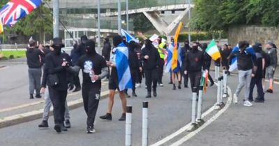 No arrests after 'disgraceful' disorder at anti-immigration protest