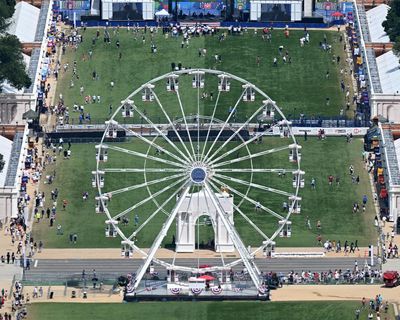 A storm, overpriced food and a sad ferris wheel: inside Trump’s dreadful state fair