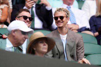 Romeo Beckham and Charles Dance among stars at Wimbledon day three