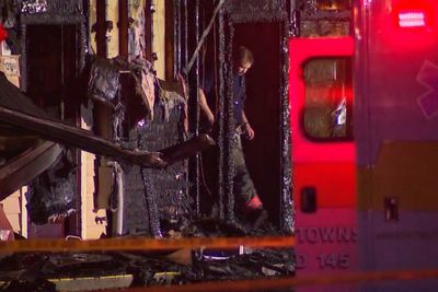 Fire rips through an Ohio motel, killing 3 who were trapped in a room