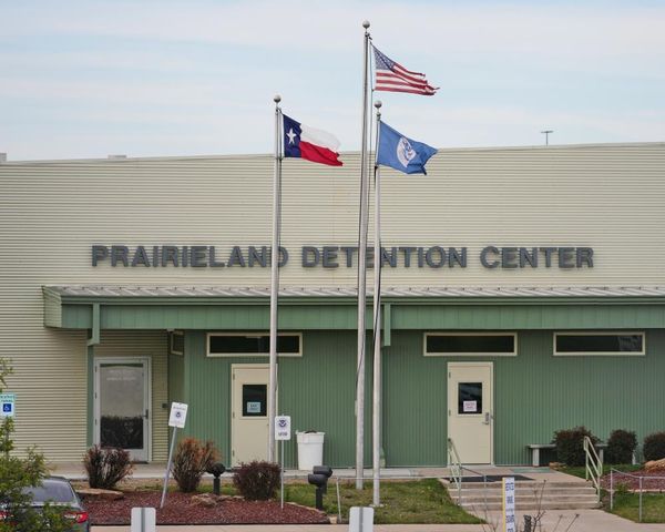 Seven more sentenced to prison over protest outside Texas detention center