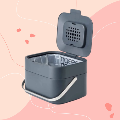 I’m adding this clever Joseph Joseph food waste bin to my kitchen before the July heatwave – its smart design features banishes bad smells and deters flies