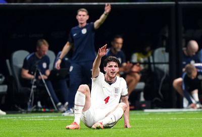 Declan Rice reveals injury update as England forced into late substitution