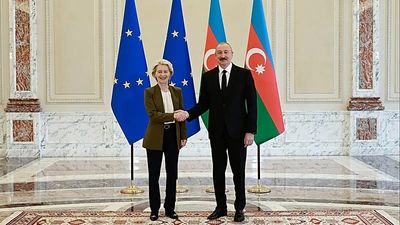 EU looks to South Caucasus for solutions as von der Leyen holds talks with President Aliyev