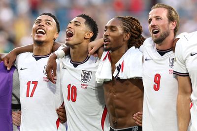 When do England play Argentina in World Cup semi-final?