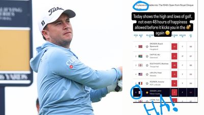 'Not Even 48 Hours Of Happiness Before It Kicks You In The....' - Recent Tour Winner Sums Up Golf Perfectly After Open Agony