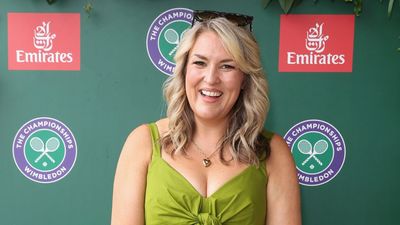 Sara Davies' olive green jumpsuit is the effortlessly stylish alternative to a dress for Wimbledon - and it's got pockets
