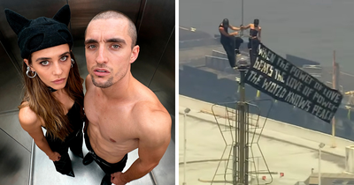Empire State Building Daredevils Expose Security Lapse After Scaling 1,454-Foot Antenna To Hang “Cringe” Flag