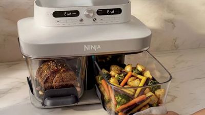 Ninja Just Launched a New Glass Crispi DualZone Air Fryer, and I'm Already Obsessed – It's Proof Bigger Really Is Better