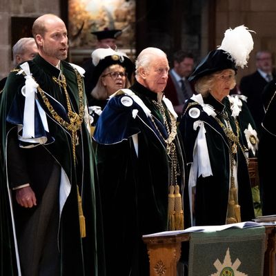 King Charles Held a Palace "Dine and Sleep" With Prince William, Prince Edward and Princess Anne Ahead of Harry's Visit