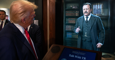 Trump Comes Face-to-Face With AI Theodore Roosevelt in Astonishing Exchange Over the Panama Canal
