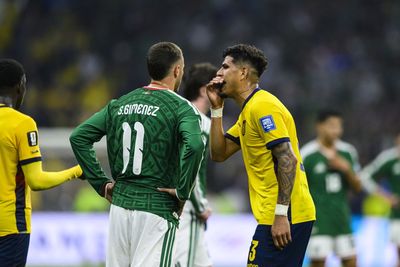 Why are players sent off for covering their mouths?