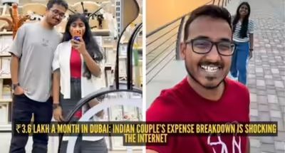 Indian Couple's ₹3.5 Lakh Monthly Dubai Budget Goes Viral, Sparks Debate on Real Cost of Living