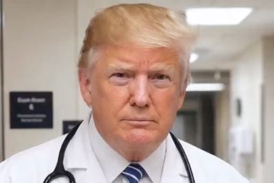Trump prescribes Diet Coke to treat Trump Derangement Syndrome in bizarre AI video