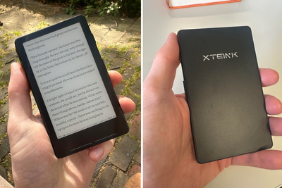 This ‘obscenely small’ ereader encouraged me to read more