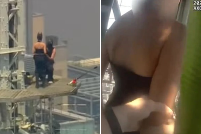 Watch: NYPD bodycam captures arrest of daredevil who scaled Empire State building