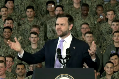 'JD Vance Gets Absolutely Zero Reaction': Biden Stair‑Fall Joke Flops in Front of US Service Members
