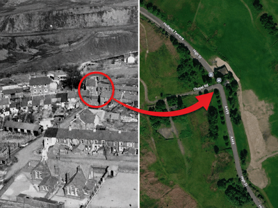 One house, no neighbors: Authorities demolished an entire Welsh town, leaving one home listed for £1