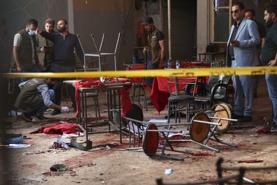 Explosive device goes off in a Damascus cafe, killing at least 4 people