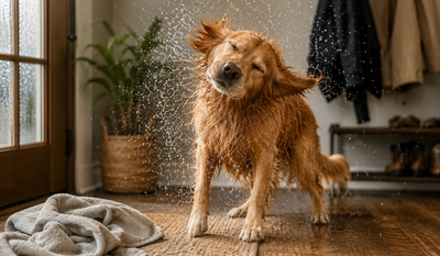 Why your dog's smell changes after getting wet — and when it could signal a problem: The hidden science behind that familiar wet-dog odor