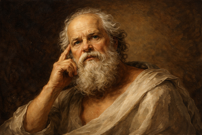 Quote of the day by Socrates: 'In childhood be modest, in youth...' Life lessons on true character, lifelong balance, boundaries, humility, self-control, fairness, moral responsibility and wisdom