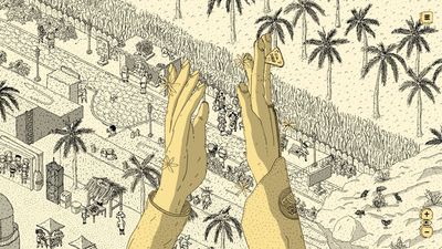 Finding Polka is like a cosy interactive Where's Wally completely hand-drawn with ballpoint pen