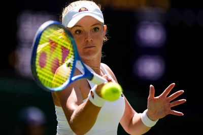 Katie Swan sets her goal after Wimbledon run ends in front of Princess of Wales