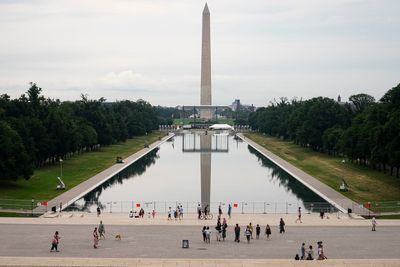 Former Olympian faces felony charge for touching Reflecting Pool after Trump’s makeover