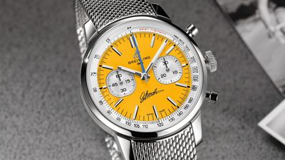 Breitling's new chronograph is made to celebrate an unexpected sporting legend