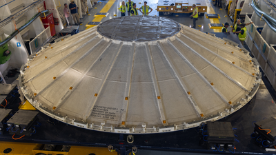 'Flying saucer' arrives at NASA for Artemis 3 moon mission in time for World UFO Day | Space photo of the day for July 2, 2026