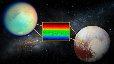 James Webb telescope may have discovered a mysterious, never-before-seen substance on Pluto and Titan