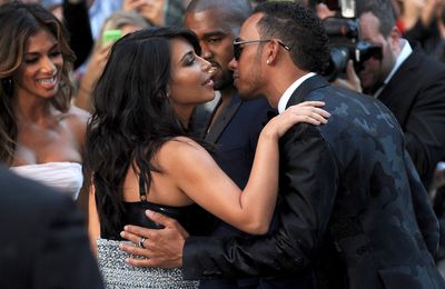 Lewis Hamilton is a 'happier man' thanks to girlfriend Kim Kardashian