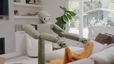 Maybe robots don't need legs or fingers to do laundry — Weave Robotics Isaac 1 isn't pretty or super-humanoid, but it might be ready to handle basic chores