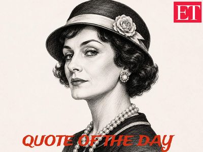 Quote of the day by Coco Chanel: 'Some people think luxury is the opposite of poverty. It is not. It is the opposite of...' - Iconic fashion designer's unapologetic take on elegance and true sophistication