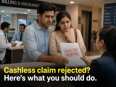 Cashless health insurance claim rejected? You may still get your claim settled; here’s how