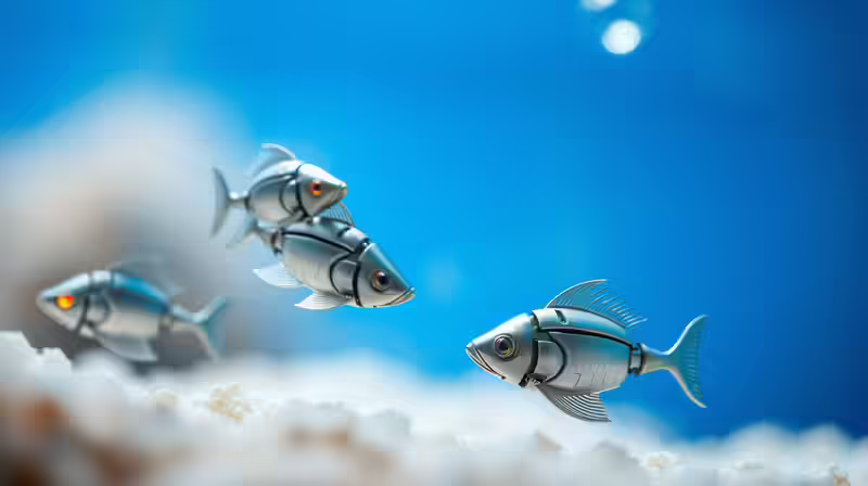 Engineers create 3D-printed robotic fish that swim, play and recharge themselves through automated charging systems. Here's all you need to know
