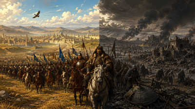 How the Mongol Empire became the largest land empire in history and why it eventually collapsed