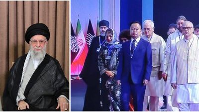 Indian dignitaries pay tribute to late Iran supreme leader Ayatollah Khamenei ahead of funeral