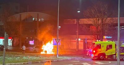 Fire breaks out near Belconnen shopping centre