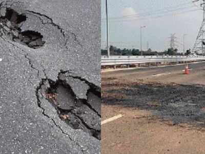 NHAI suspends officials after Delhi-Dehradun Expressway section cave-in video goes viral