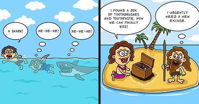 Artist Made 20 Absurd Comics That Make No Sense, And That’s Exactly Why They’re So Funny