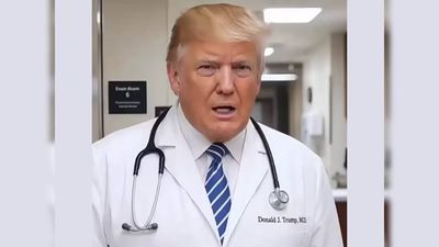 'Turn off fake news': 'Dr. Trump' prescribes cure for 'TDS' in new AI video
