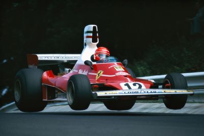 Niki Lauda's championship-winning Ferrari 312T returns in Austria as son takes wheel