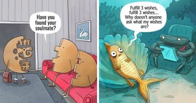 50 Funny And Relatable Comics By Herta Burbė That Might Brighten Up Your Day (New Pics)