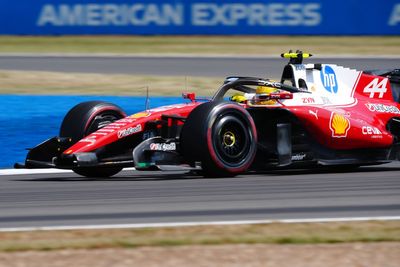 Lewis Hamilton sets the pace in practice at British Grand Prix